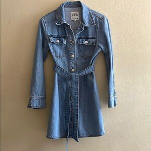 Denim dress